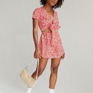 Princess Polly Virgo Tie Front Romper